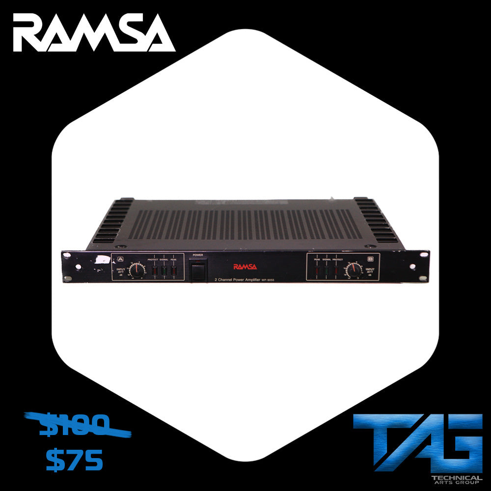 PANASONIC Ramsa WP-9055 2-Channel Power Amplifier