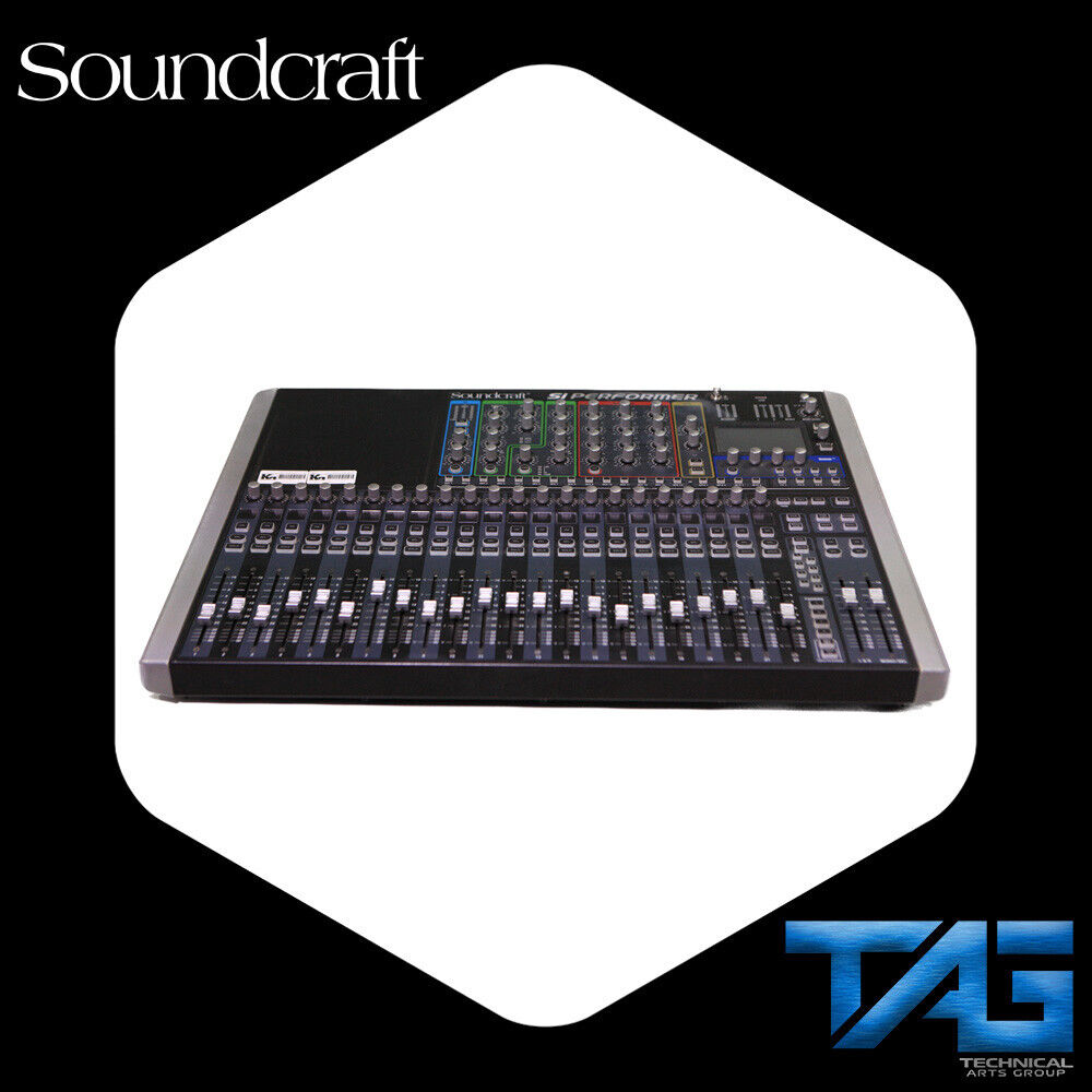 Soundcraft Si Performer 2 Live Sound Digital Mixer (Case Included)