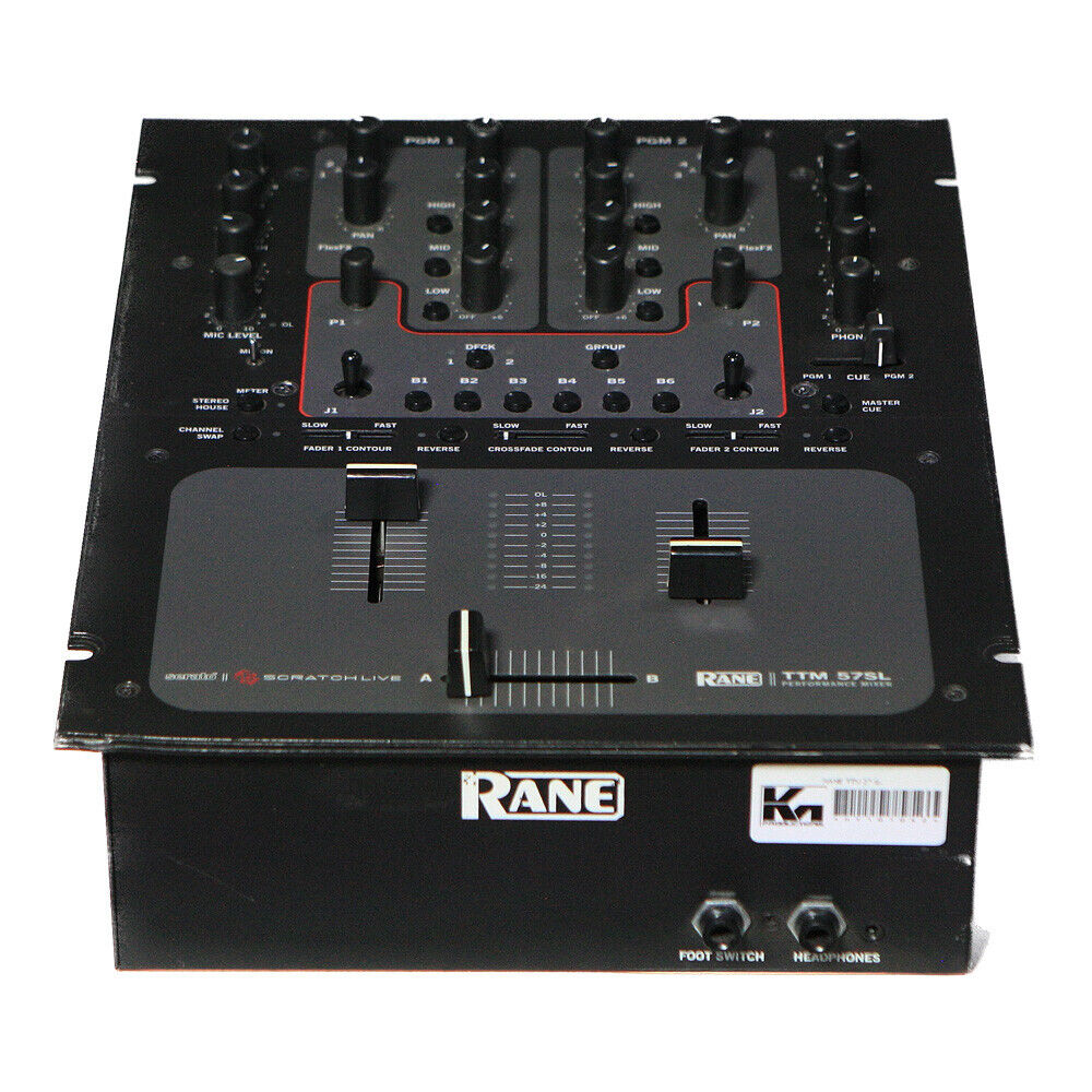 Rane TTM-57SL 2 Channel DJ Mixer & USB Interface for Serato!