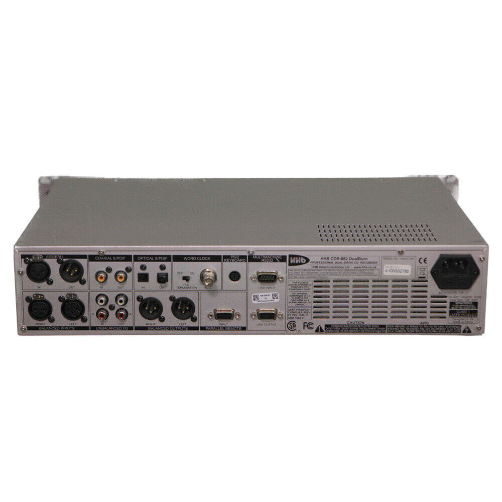 HHB CDR-882 CD Recorder